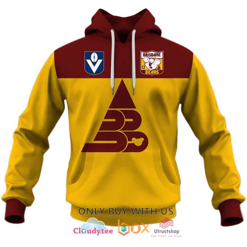 brisbane bears football club personalized 3d hoodie shirt 1 93988