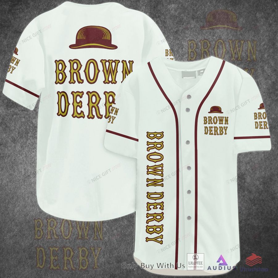 brown derby baseball jersey 1 80187