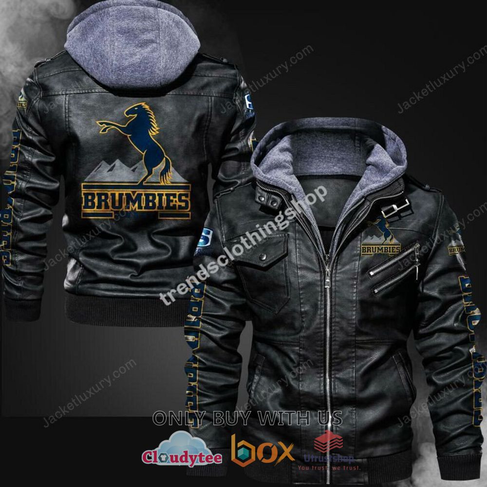 brumbies rugby leather jacket 1 41426