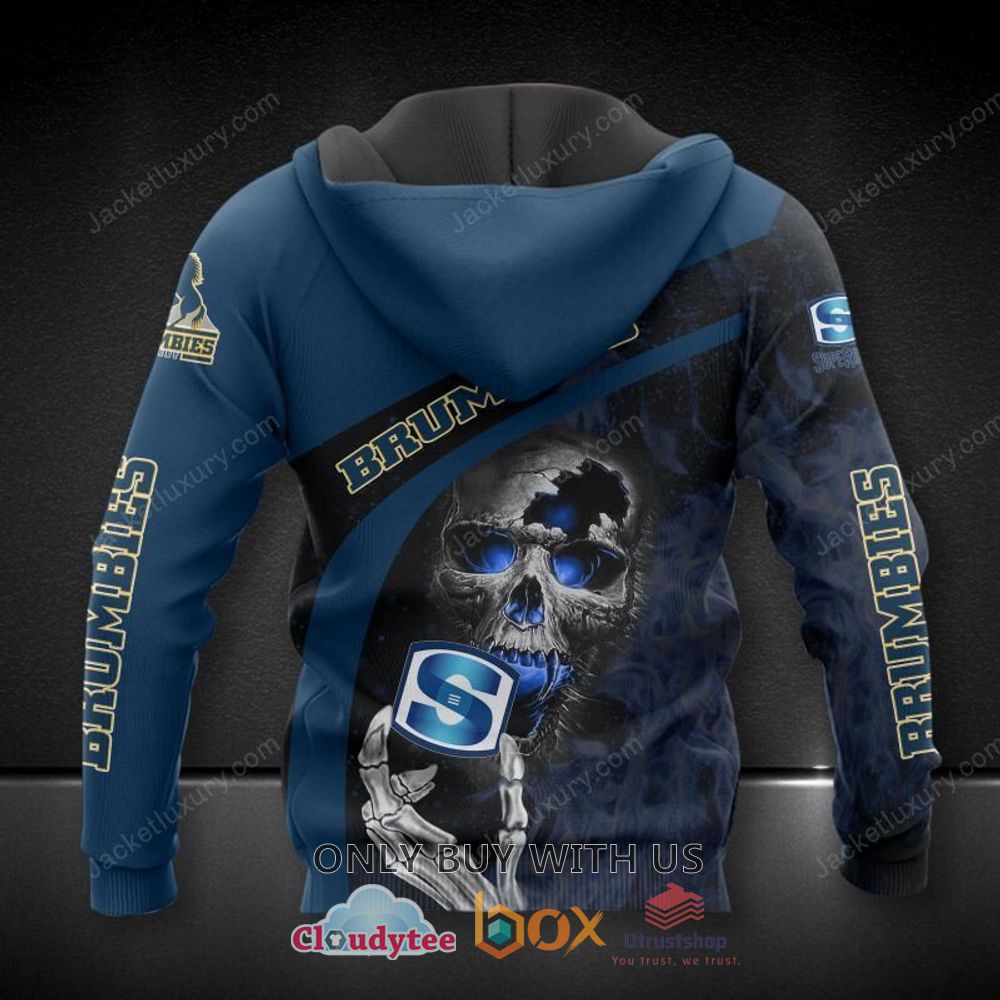 brumbies rugby skull 3d hoodie shirt 2 63423