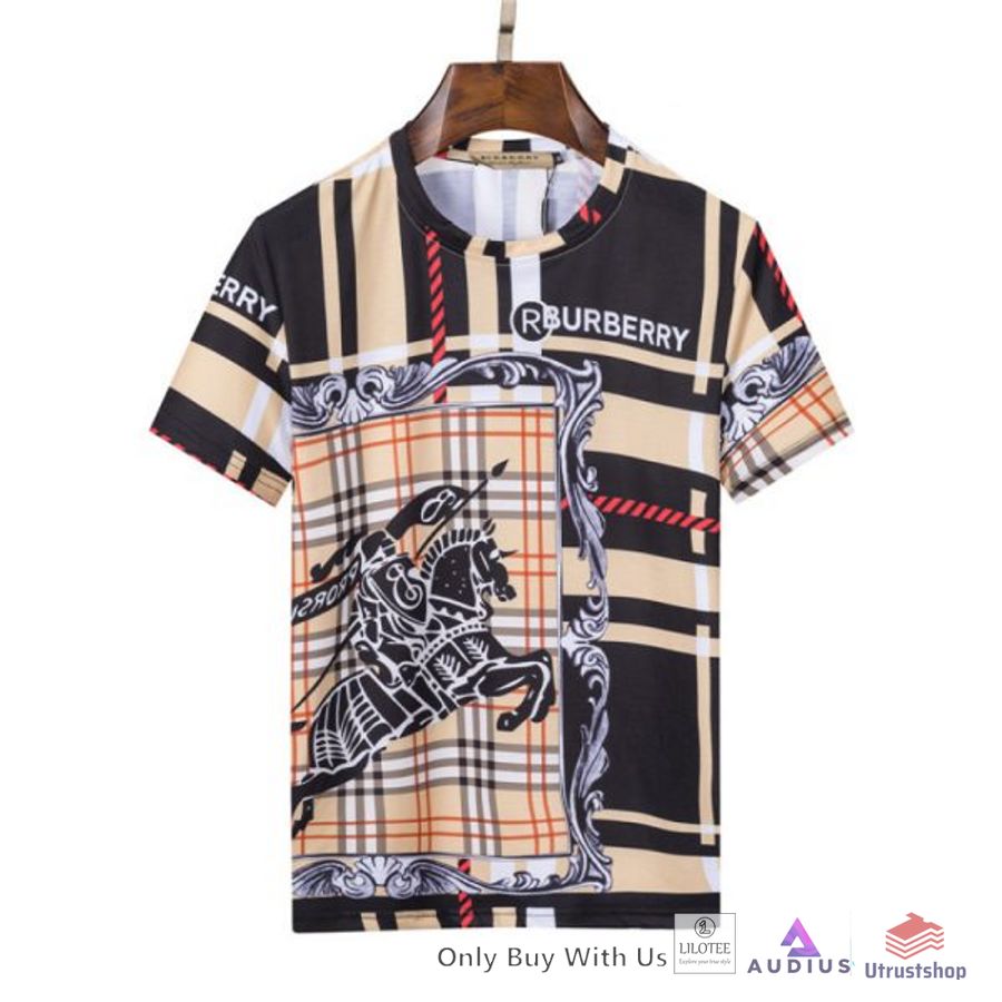 burberry black brown cross 3d t shirt 1 90192