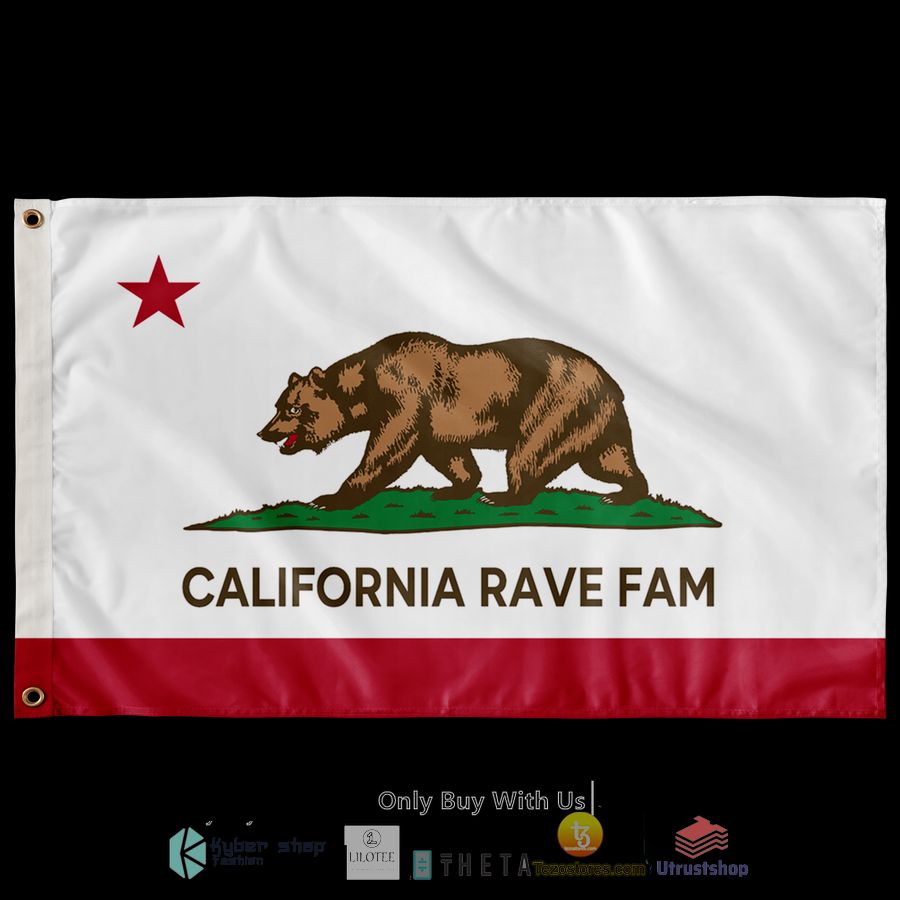 california rave fam flag 1 29955