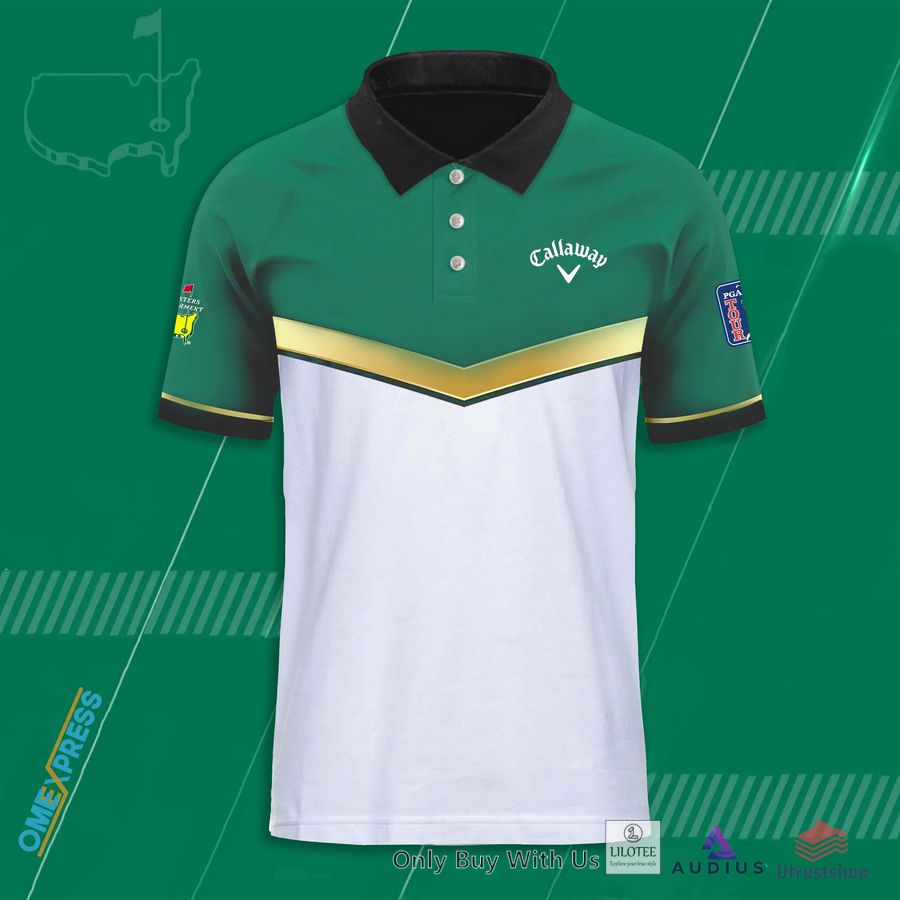 callaway pga tour masters tournament green polo shirt 1 96964