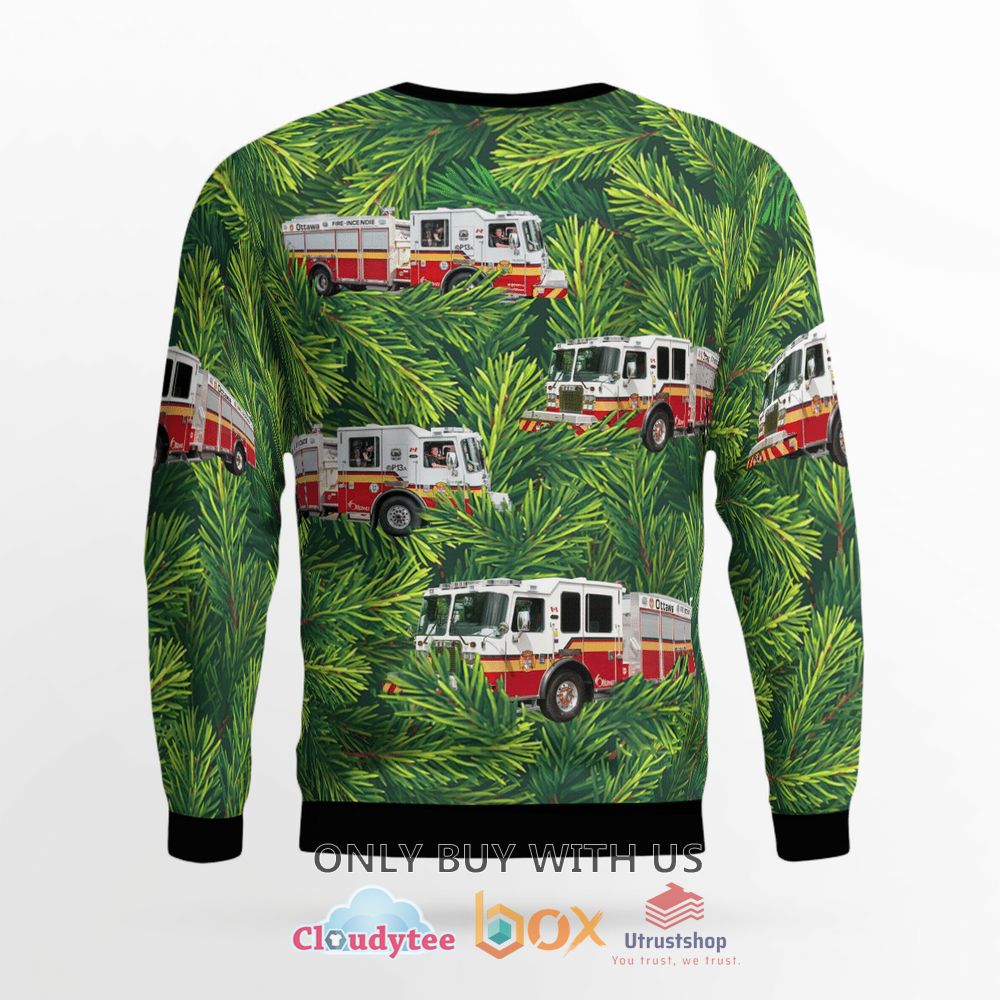 canada ottawa fire services christmas sweater 2 6848