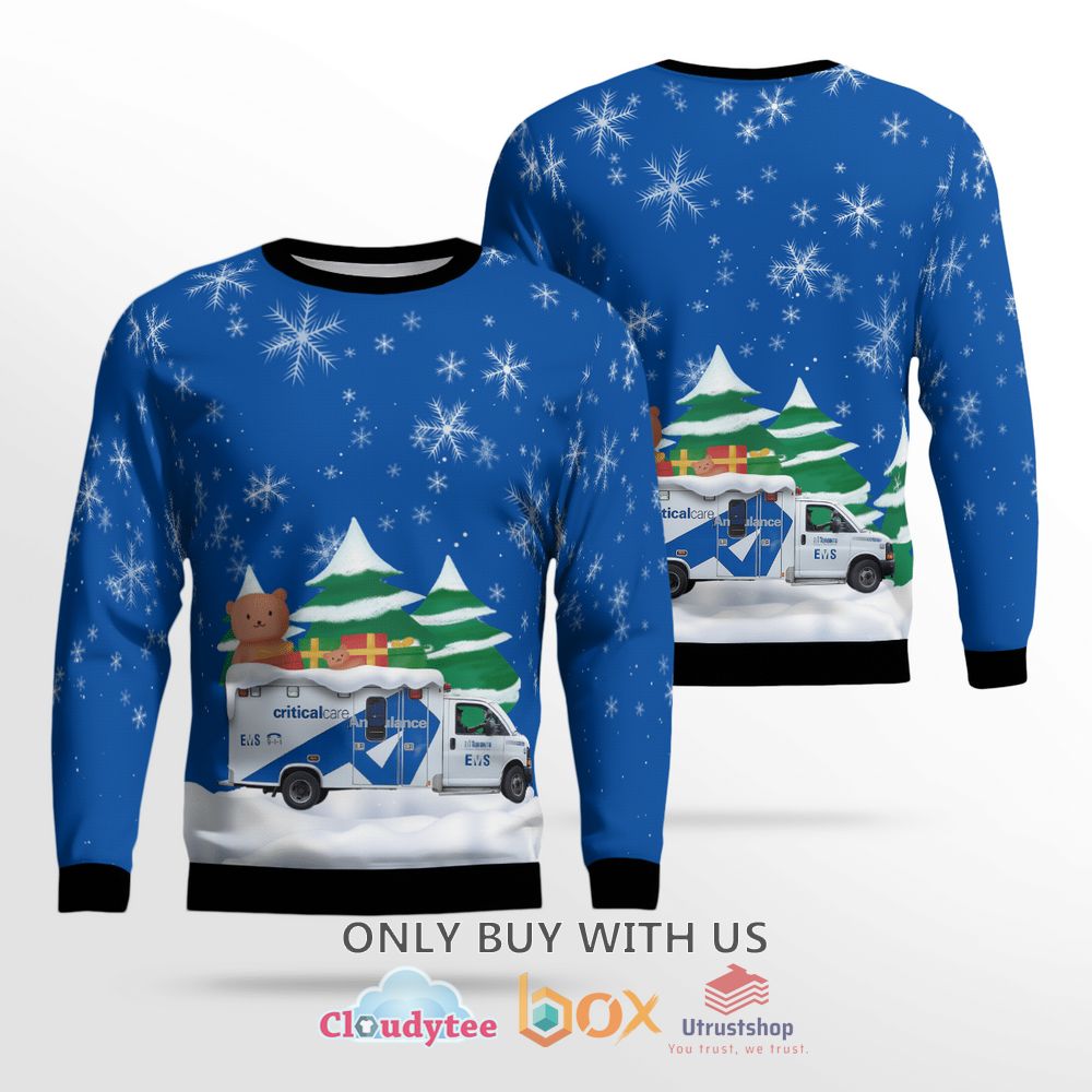 canada toronto ems christmas sweater 1 44114