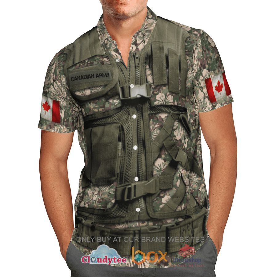 canadian army hawaiian shirt 1 79083