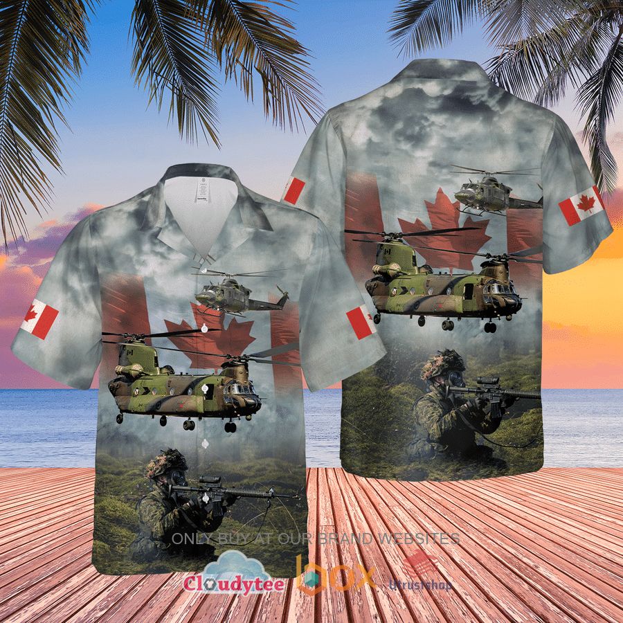 canadian army tactical aviation soldier hawaiian shirt 1 93841