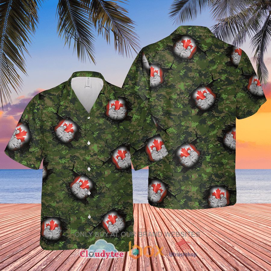 canadian army two soldiers hawaiian shirt 2 8070