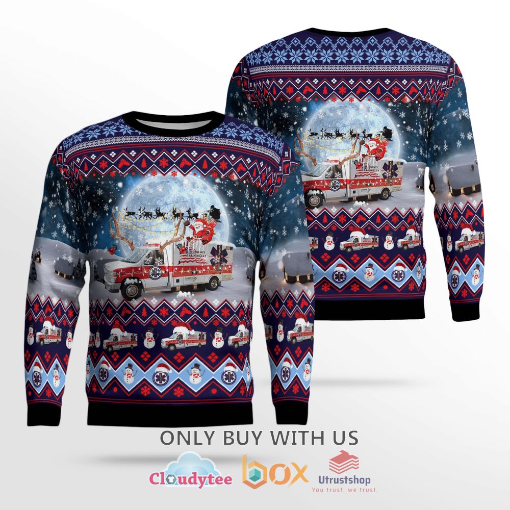 cape girardeau ctc ems christmas sweater 1 60877