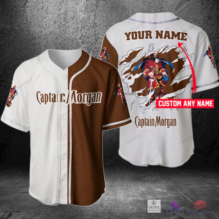 captain morgan your name baseball jersey 1 25054
