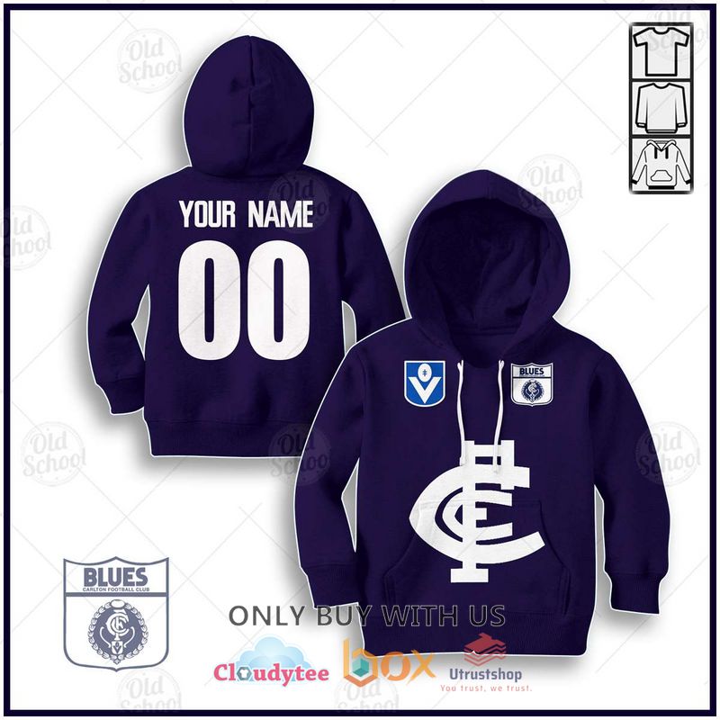 carlton football club personalized 3d hoodie shirt 2 79374