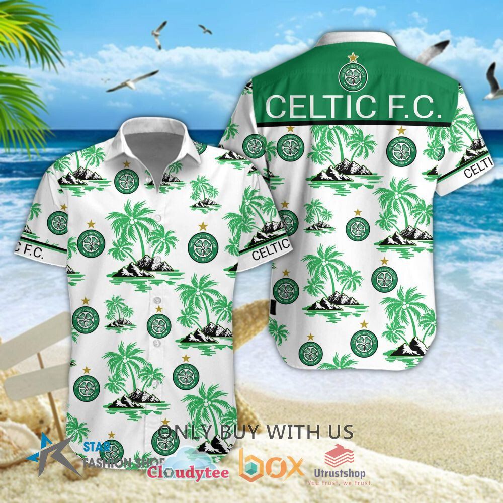 celtic f c short sleeve hawaiian shirt short 1 59811