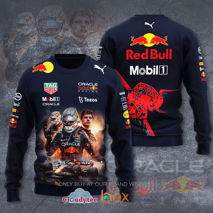 champions racing red bull navy 3d hoodie shirt 2 4471