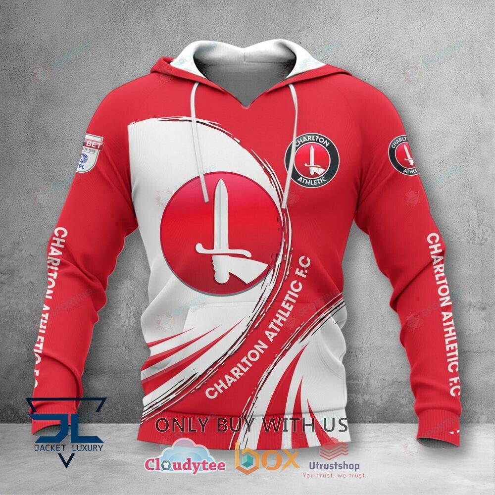 charlton athletic f c 3d shirt hoodie 2 50880