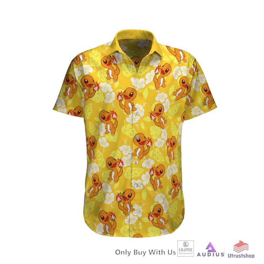 charmander tropical hawaiian shirt short 1 61419
