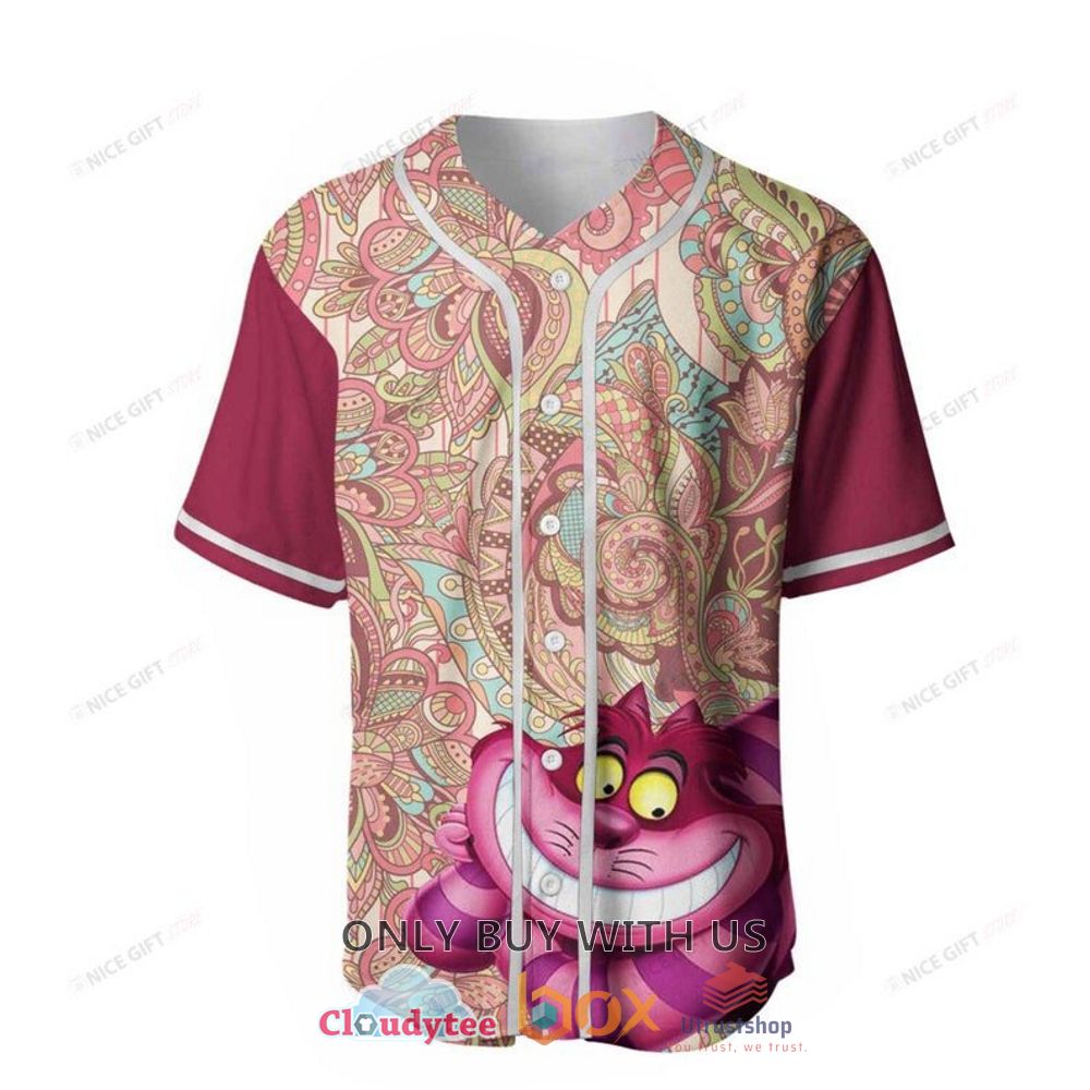cheshire cat cute cartoon baseball jersey shirt 2 48014