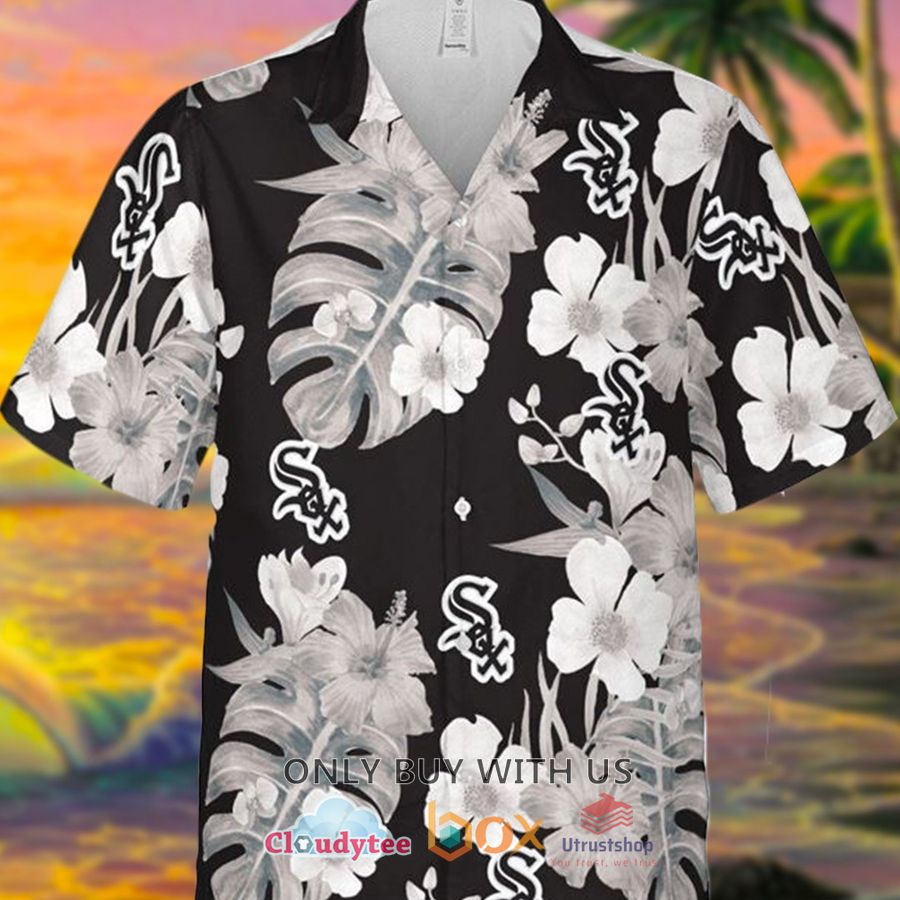 chicago white sox mlb hibiscus flower hawaiian shirt 1 52720
