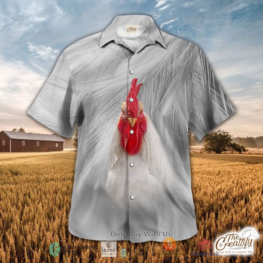 chicken cattle hawaiian shirt 1 4823