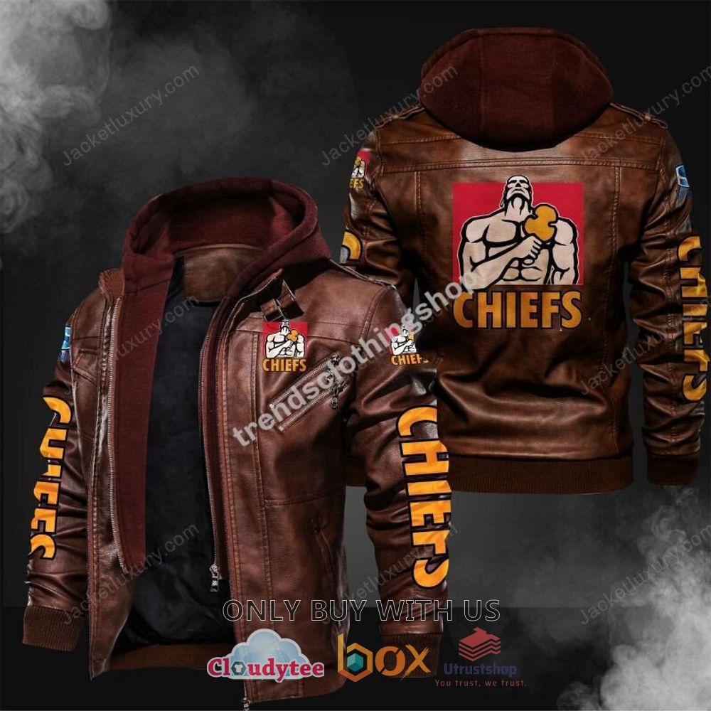 chiefs rugby leather jacket 2 90305