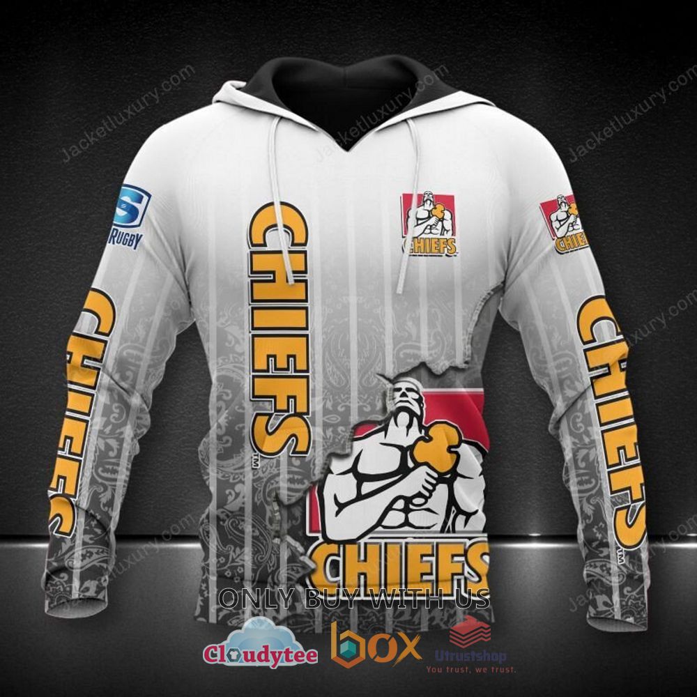 chiefs rugby white grey 3d hoodie shirt 1 63496
