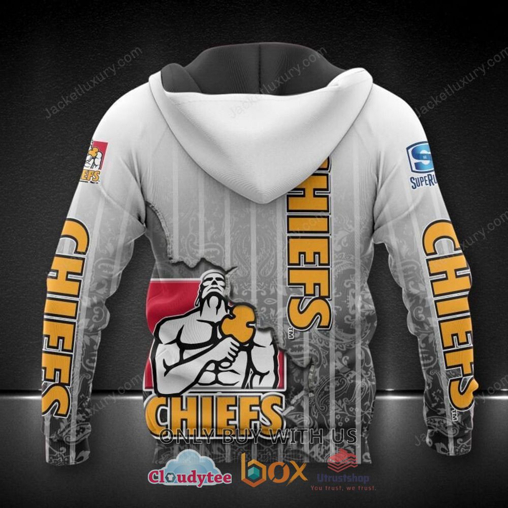 chiefs rugby white grey 3d hoodie shirt 2 99986