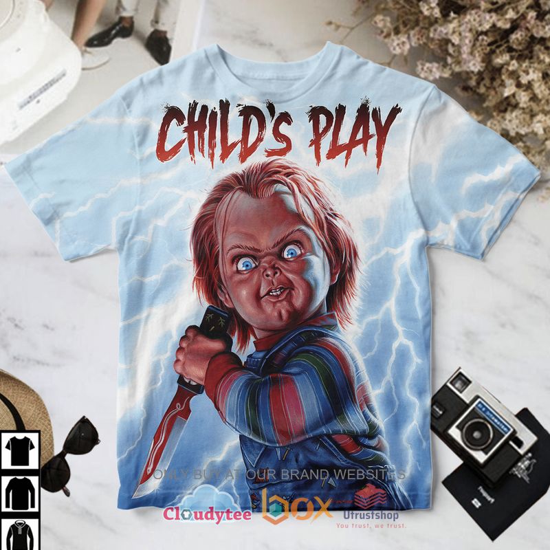 chucky childs play halloween t shirt 1 993