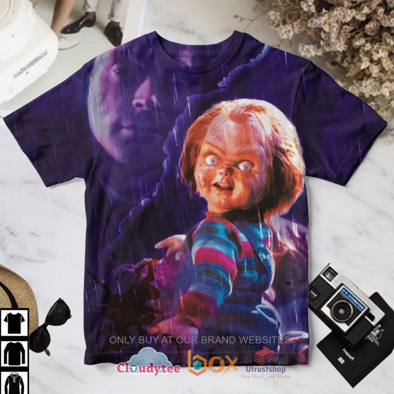 chucky movie purple t shirt 1 44708