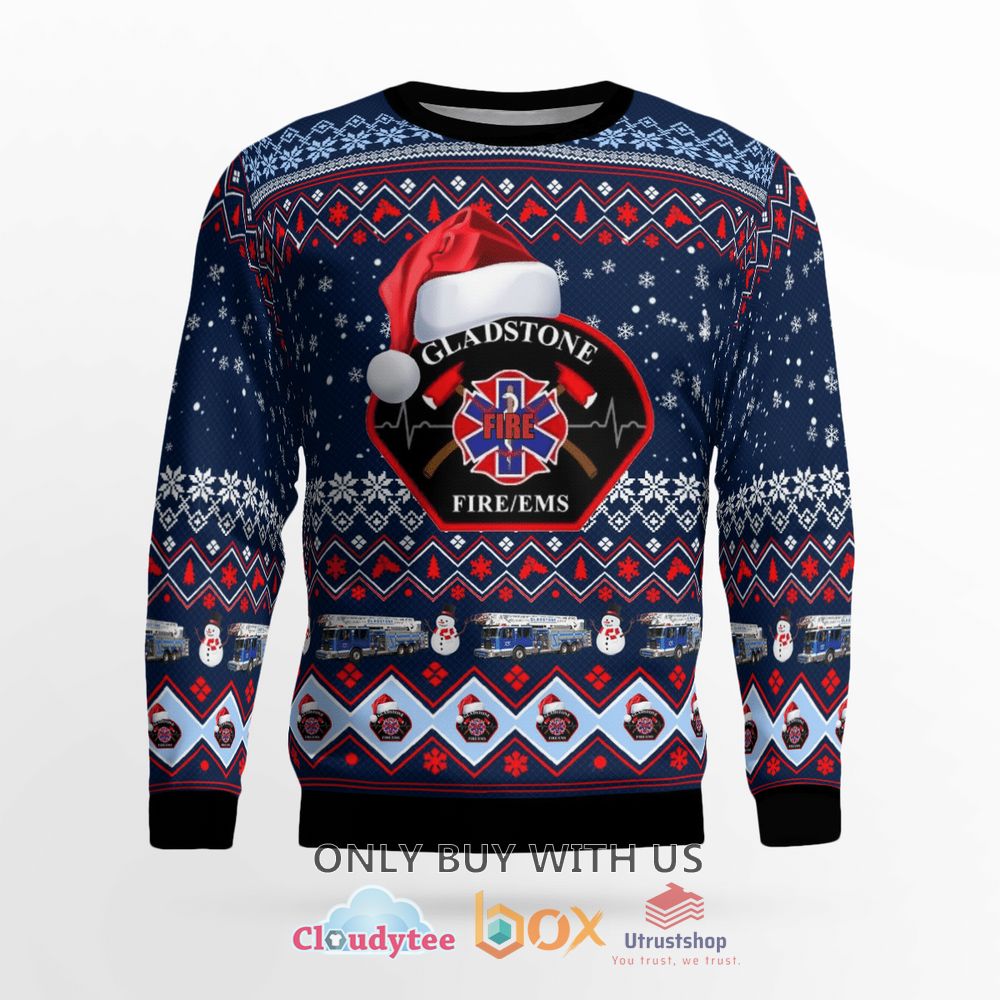 city of gladstone fire ems christmas sweater 2 57873