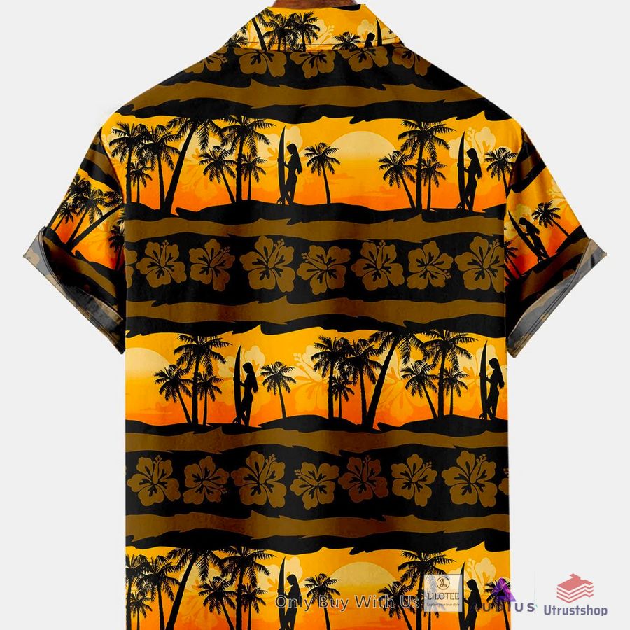 coconut tree print casual breathable hawaiian shirt 2 96691