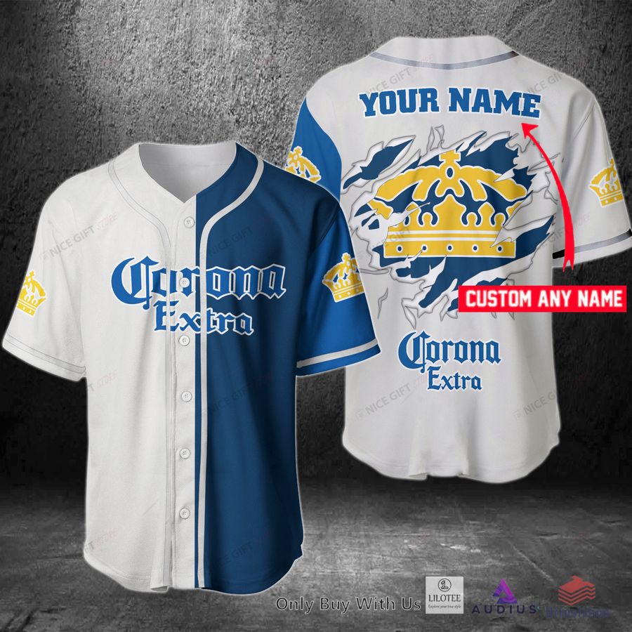 corona extra your name baseball jersey 1 90823