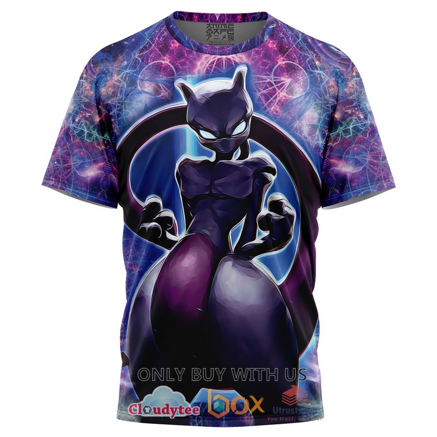 cosmic mewtwo pokemon t shirt 1 1305