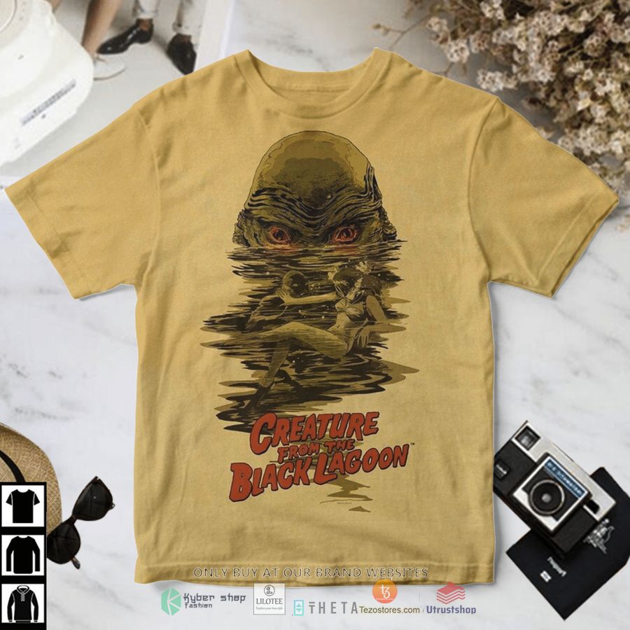 creature from the black lagoon look at the woman t shirt 1 14782