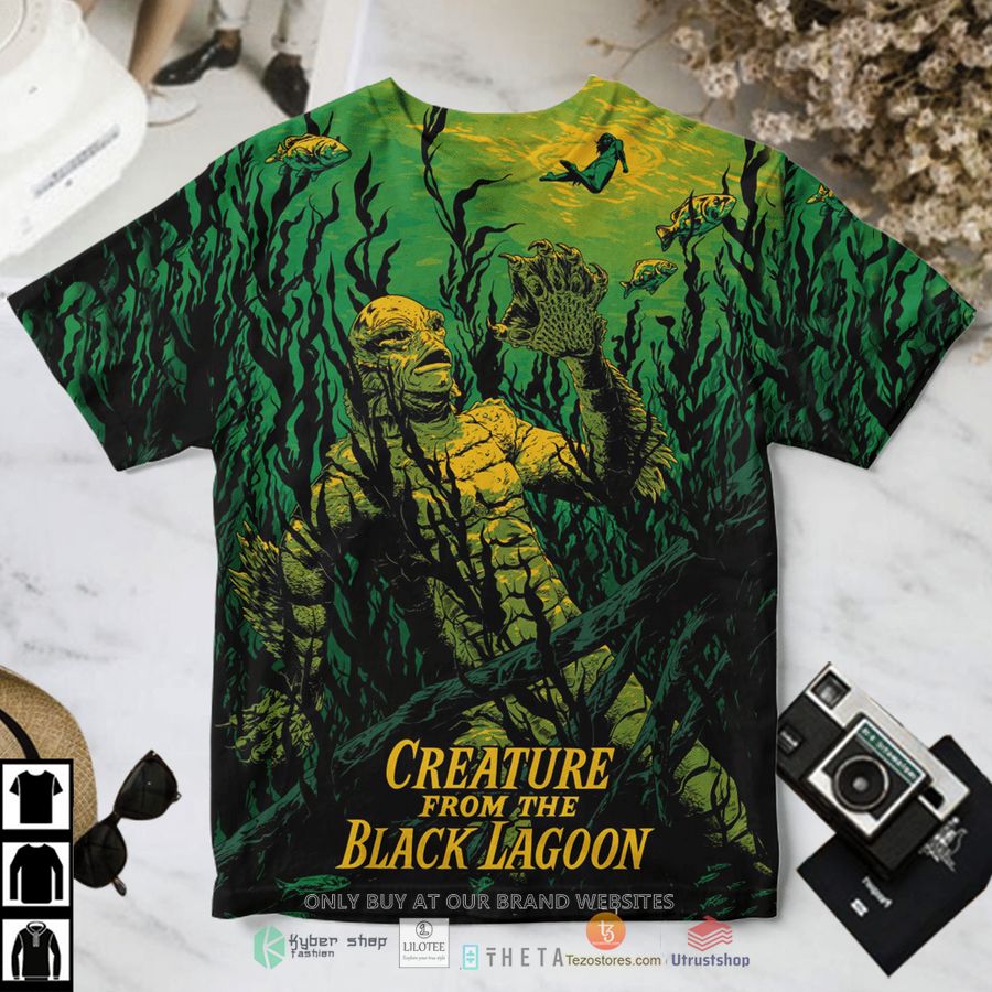 creature from the black lagoon under the sea t shirt 1 23698