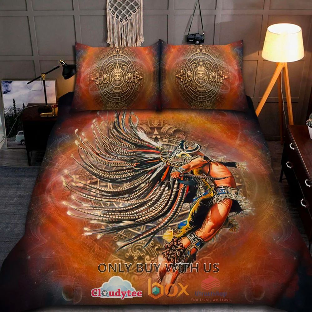 culture aztec mexico bedding set 2 34640
