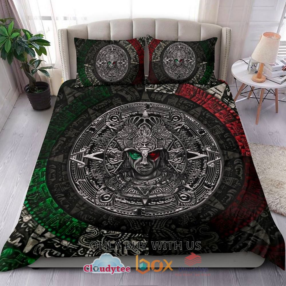 culture aztec mexico pattern bedding set 1 62760