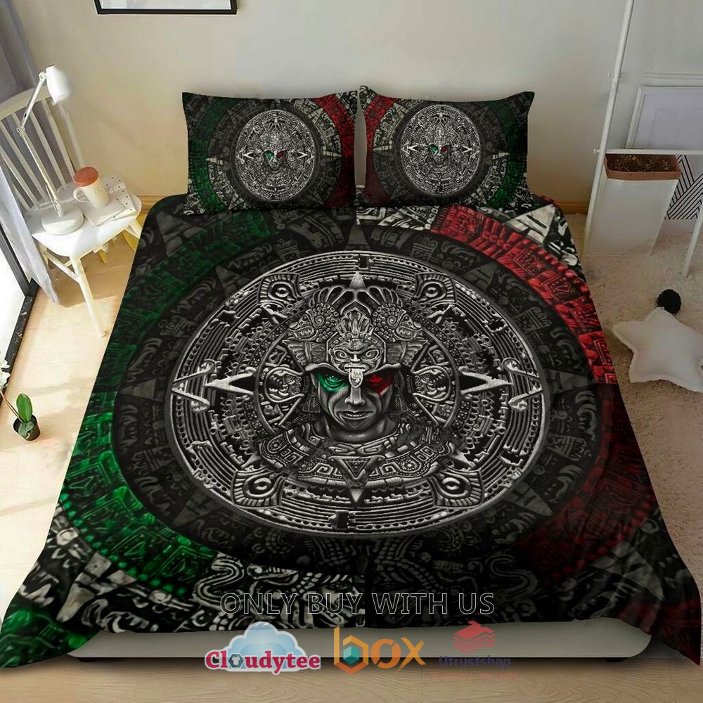 culture aztec mexico pattern bedding set 2 78267