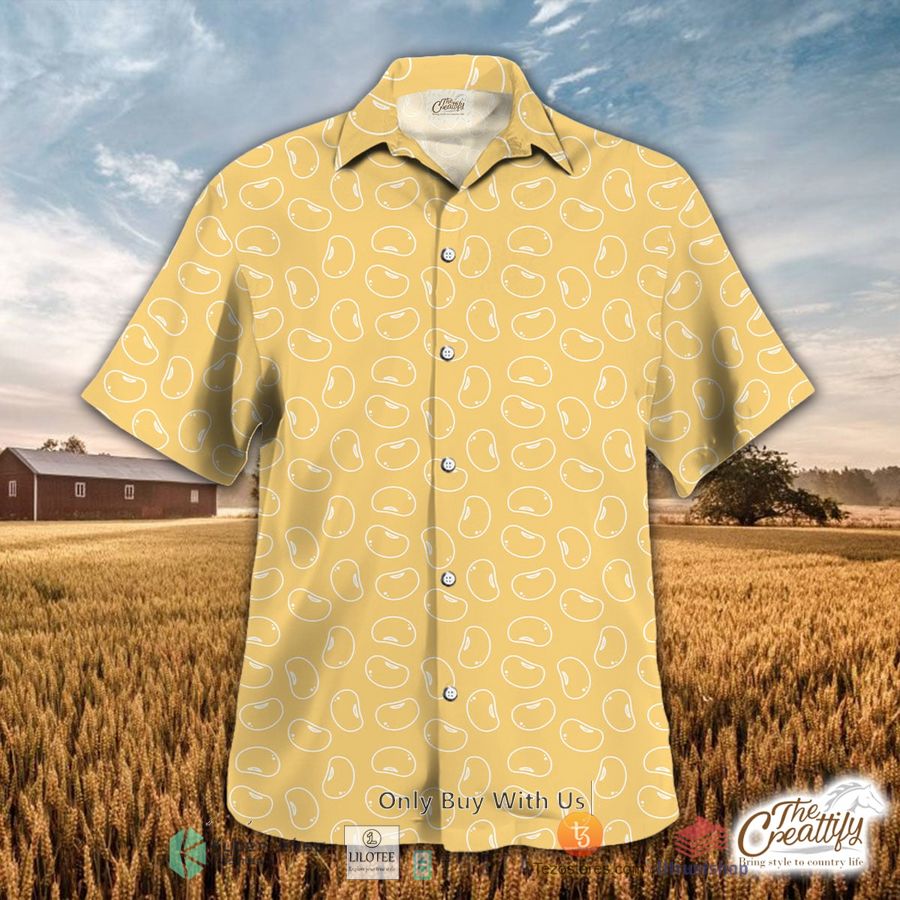 cute soybeans pattern hawaiian shirt 1 53499
