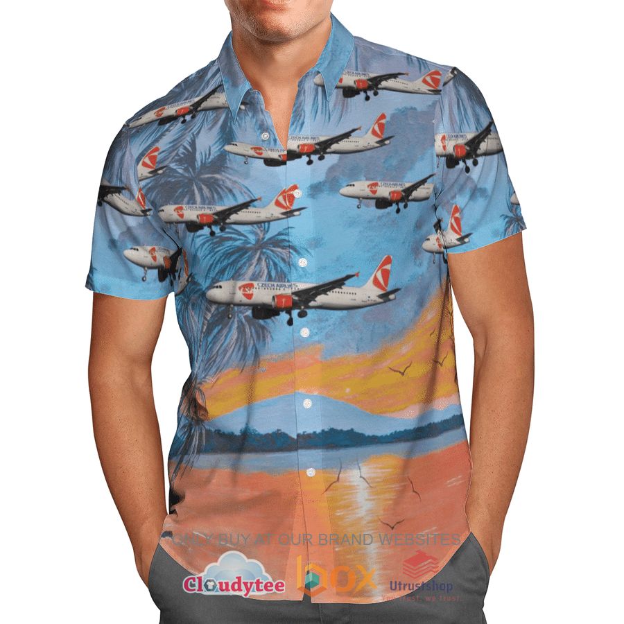 czech airlines hawaiian shirt hawaiian shirt 2 96744