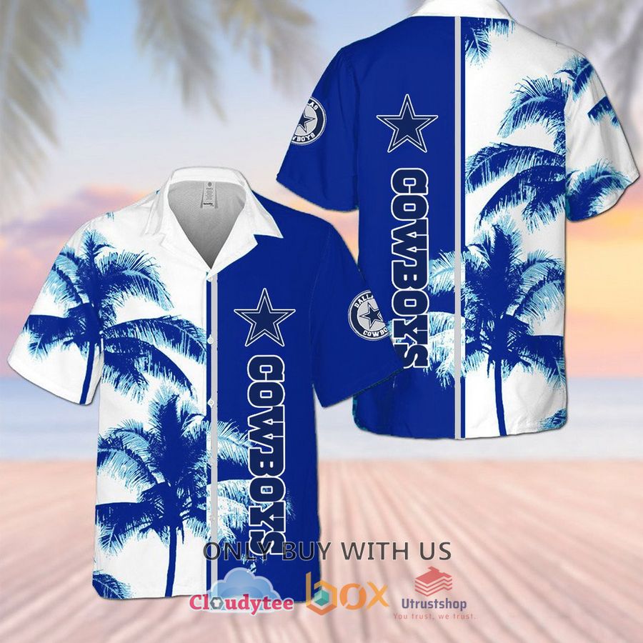 dallas cowboys palm tree hawaiian shirt 1 96077