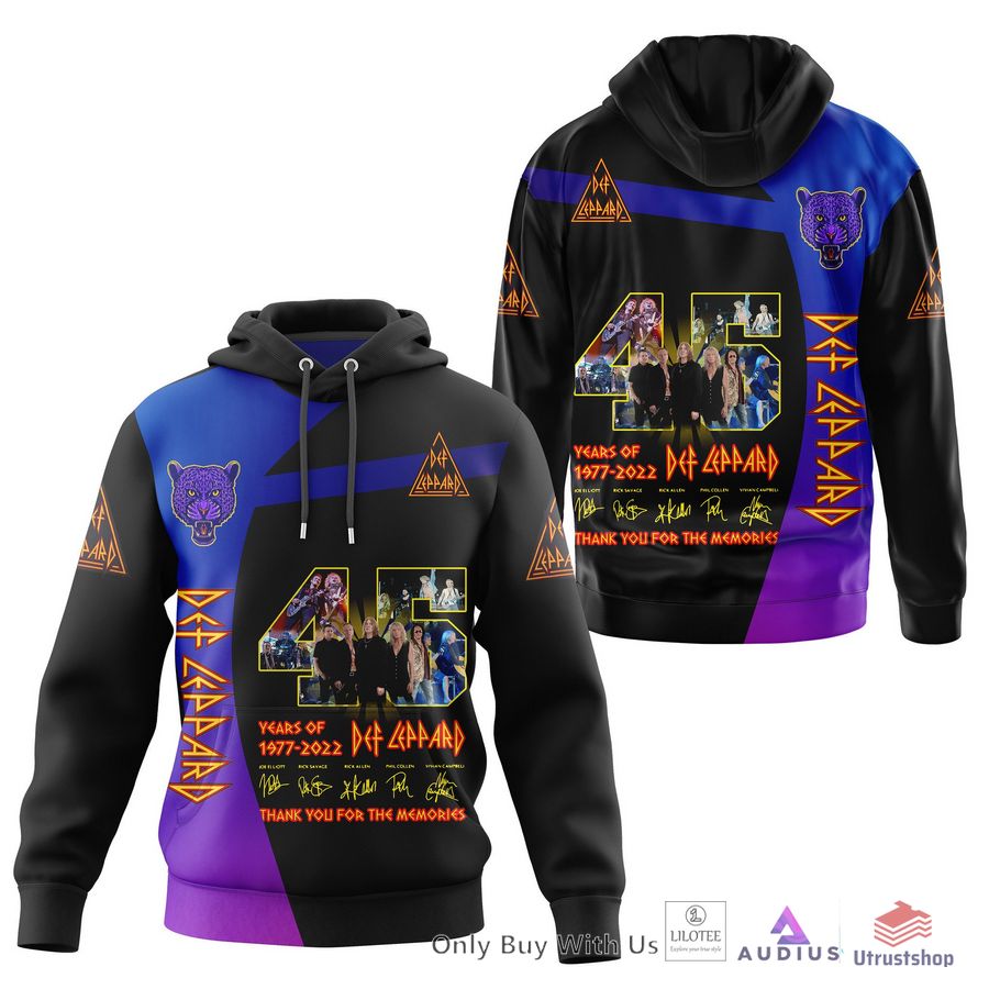 def leppard thank you for the memories 3d shirt hoodie 1 75172