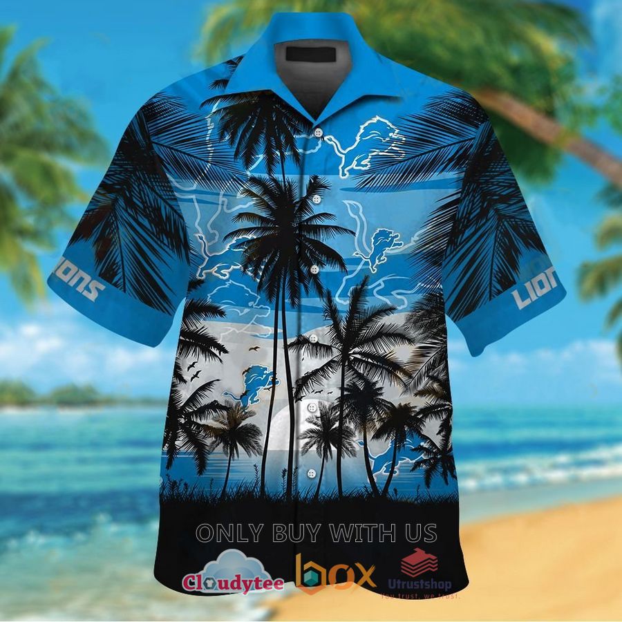 detroit lions palm tree hawaiian shirt 1 46206