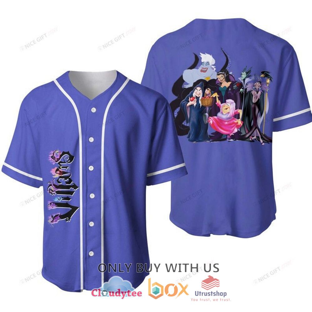 disney villains baseball jersey shirt 1 54749