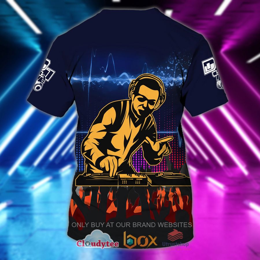 dj music show custom name 3d shirt 2 31730