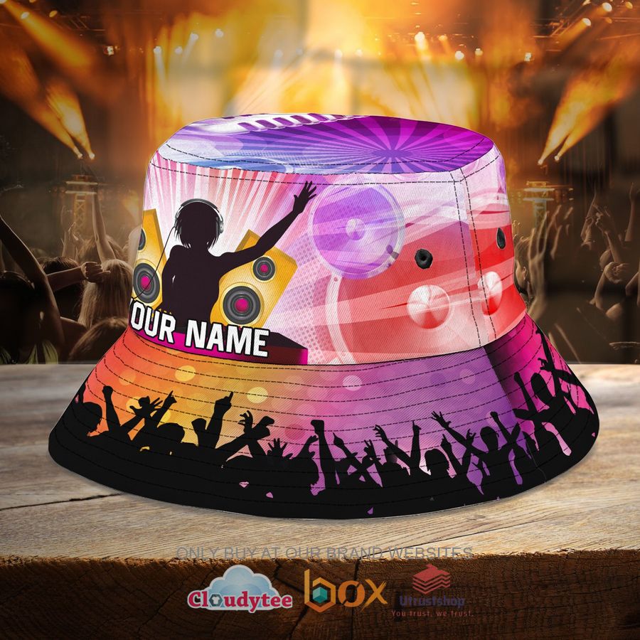dj show custom name bucket hat 2 38200