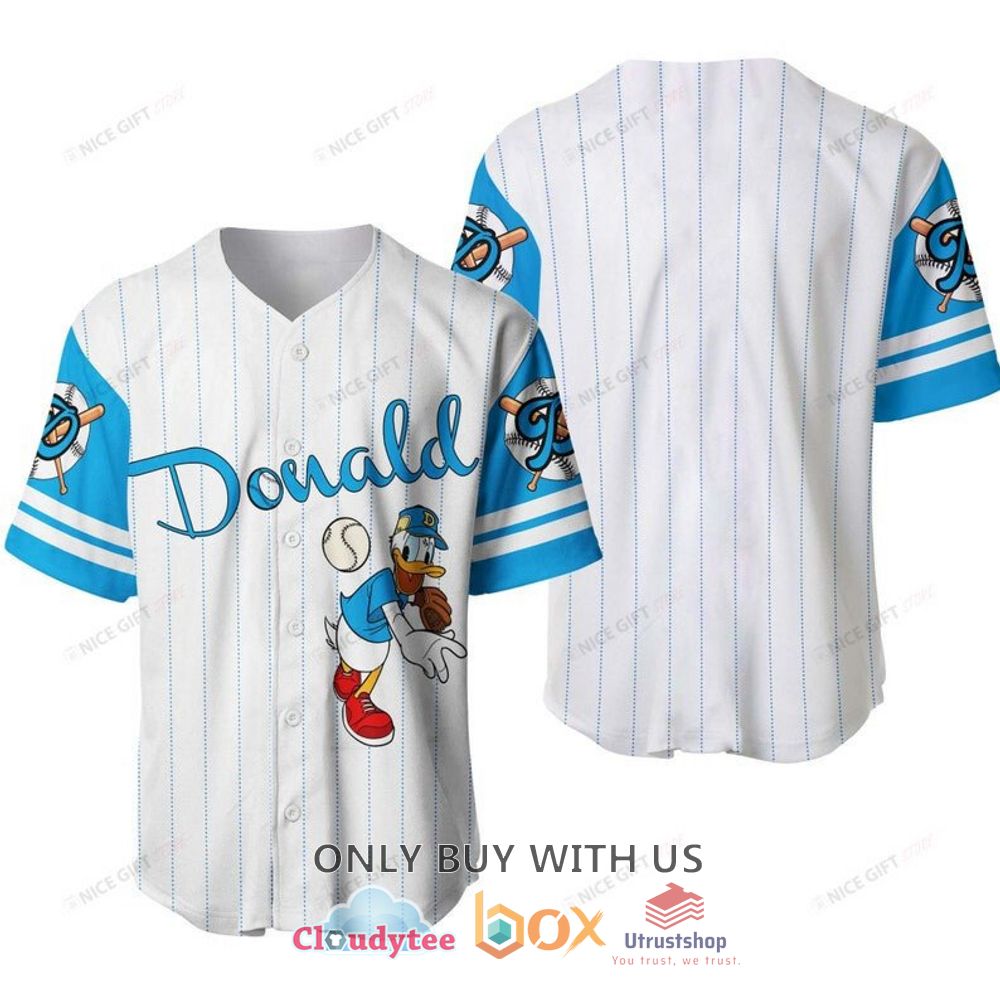 donald duck disney baseball jersey shirt 1 80298