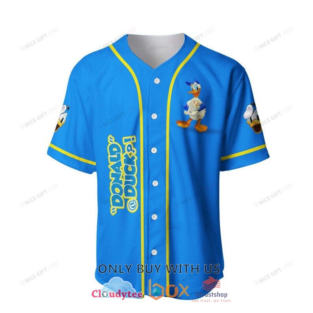 donald duck play baseball jersey shirt 2 51119