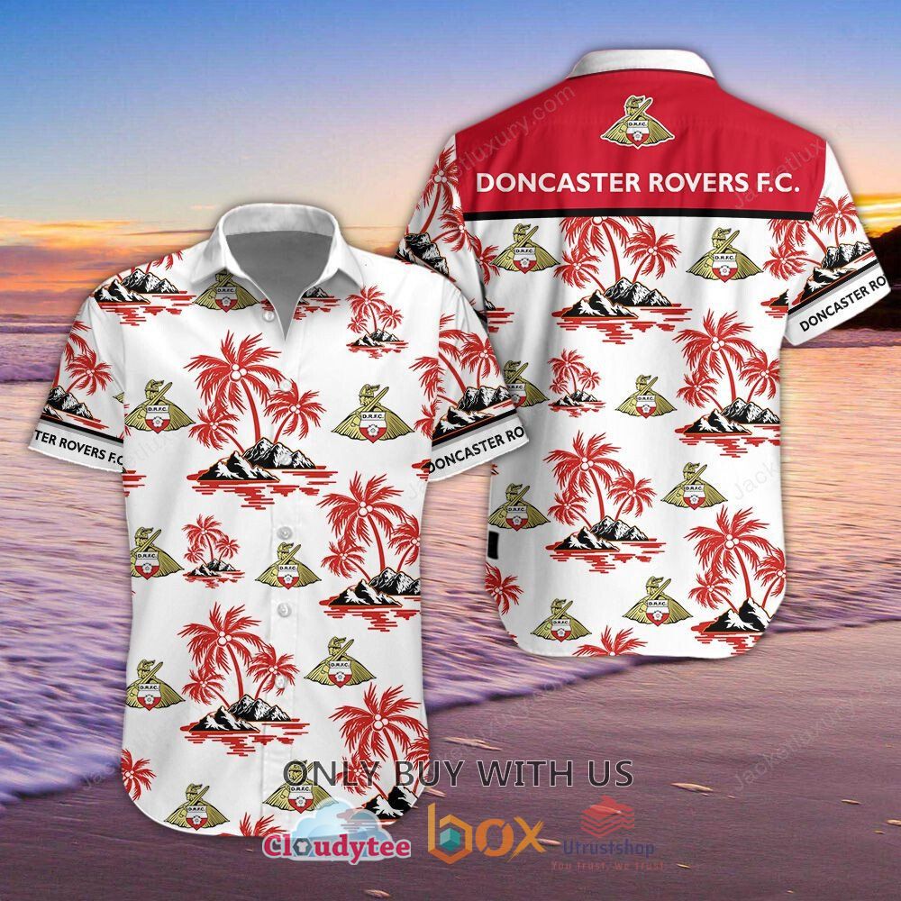 doncaster rovers island hawaiian shirt short 1 75750