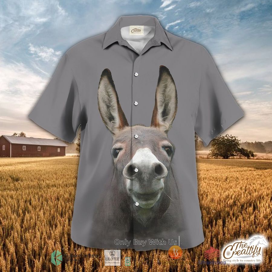 donkey cattle hawaiian shirt 1 78751