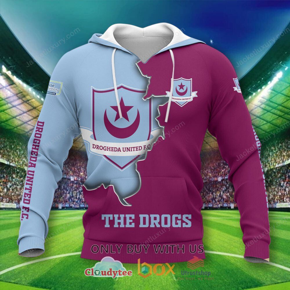 drogheda united f c the drogs 3d hoodie shirt 2 30688