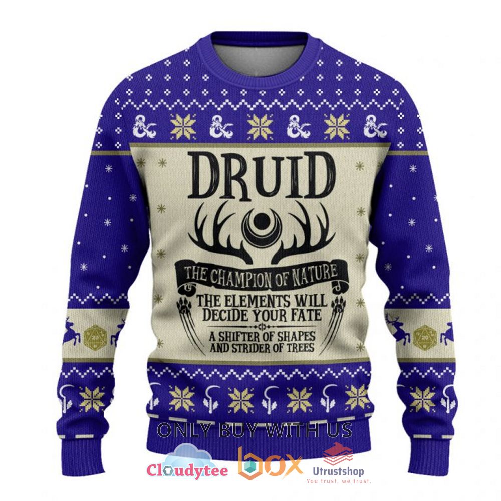 druid the champion of nature sweater 1 92934